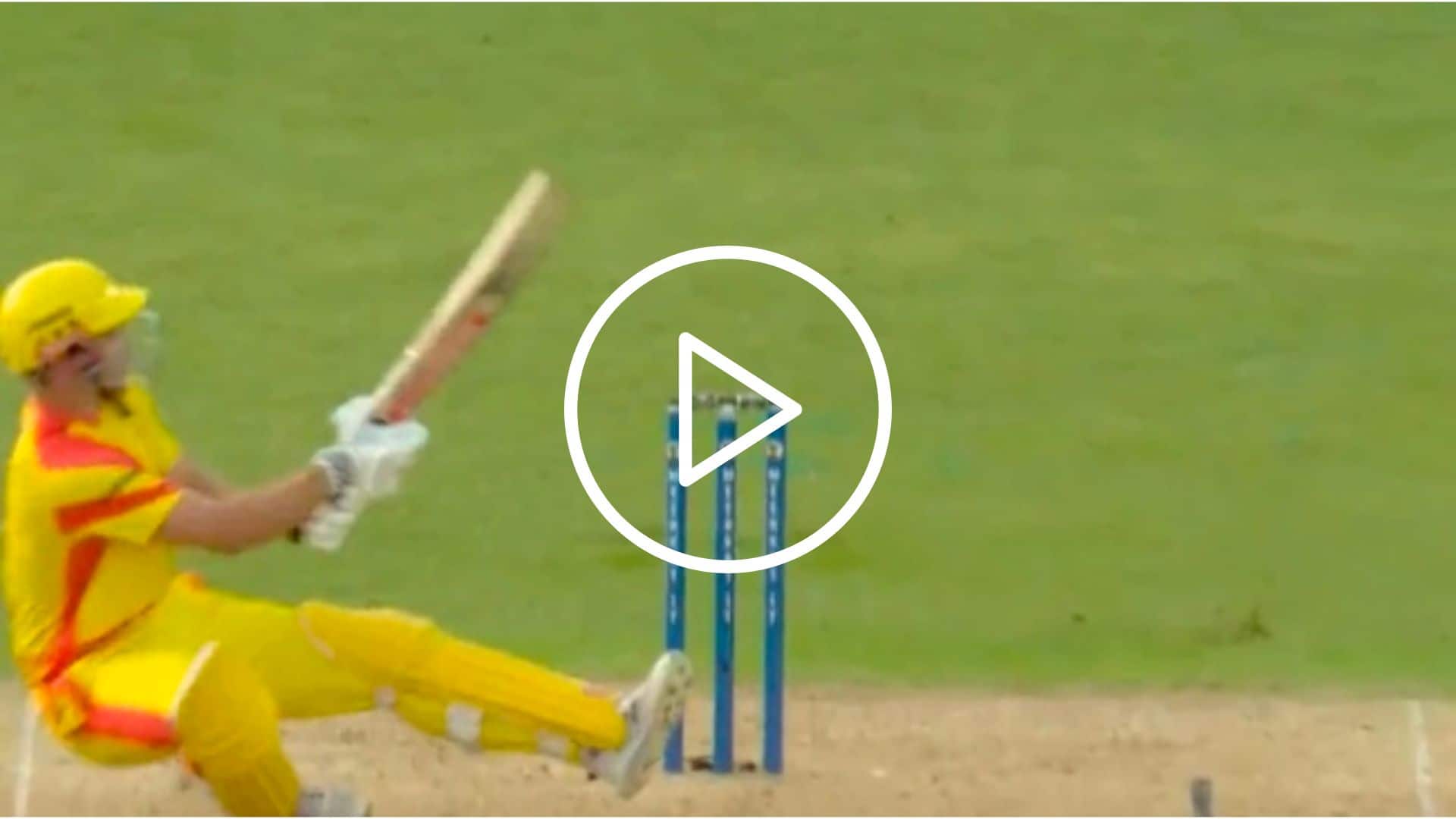 [Watch] Sam Hain Pulls Scoop Shot During His Blistering 39-Ball 63